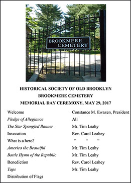 Memorial Day Program